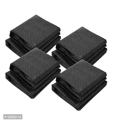 Hygiene Facial Care Parlour Body Massage Beauty Salon Spa Elastic Gown 35 GSM Wax Cutting Apron Sheet Non Woven Disposable Waxing Black For Men and Women-thumb4