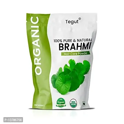 Tegut 100% Natural Brahmi Powder (Bacopa Monnieri) For Skin  Hair
