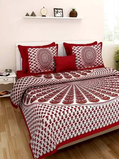 Cotton Double Bedsheets