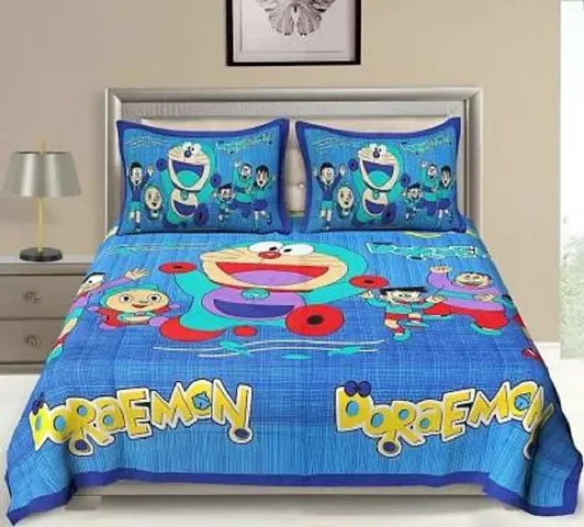 Printed Cotton Double Bedsheets