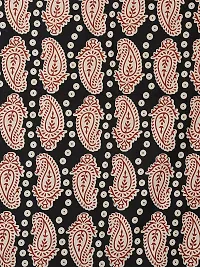 Monik Handicrafts Comfort Rajasthani Jaipuri Traditional Sanganeri Print 144 TC 100% Cotton Single Bedsheet with 1 Pillow Covers-thumb1