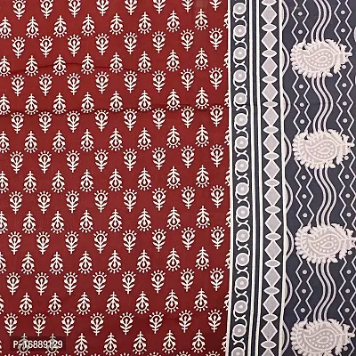 Monik Handicrafts 100% Cotton Comfort Rajasthani Jaipuri Traditional Bedsheet-thumb3