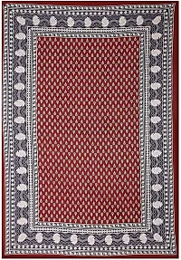 Monik Handicrafts 100% Cotton Comfort Rajasthani Jaipuri Traditional Bedsheet-thumb1