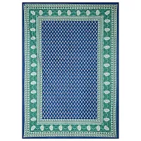 Monik Handicrafts 100% Cotton Comfort Rajasthani Jaipuri Traditional Bedsheet-thumb1