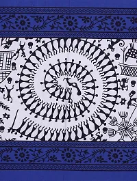 Monik Handicrafts Double Bedsheet Pure Cotton Rajasthani/Jaipuri Printed with 2 Pillow Covers,Size-(90 x 108 Inch) |Multicolor-thumb1