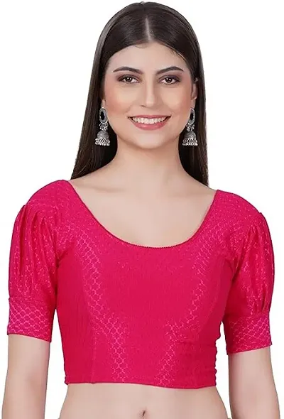 Glamorous Cotton Blend Stitched Blouses 