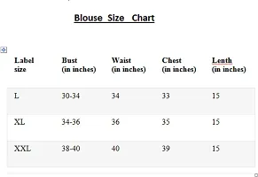 Stylish Blue Cotton Blend Blouses For Women-thumb1