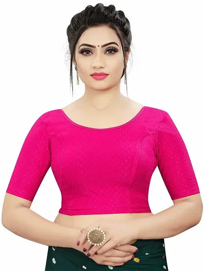 Glamorous Cotton Blend Stitched Blouses 