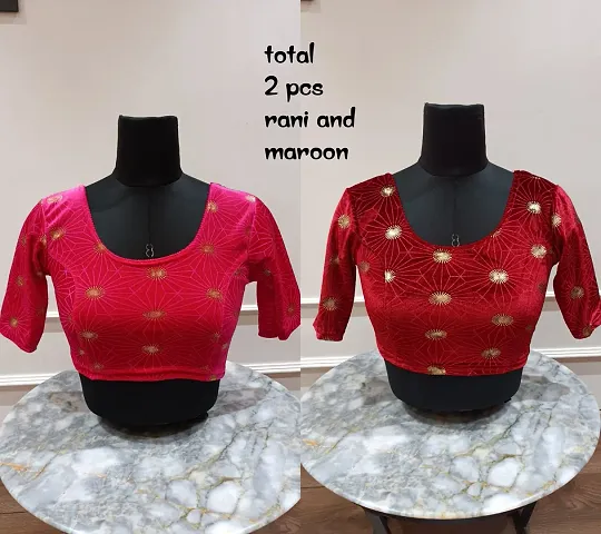 Must Have Velvet Stitched Blouses 