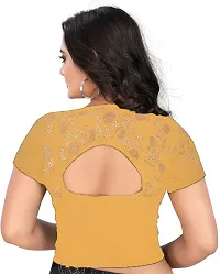 Stylish Beige Cotton Blend Blouses For Women-thumb1