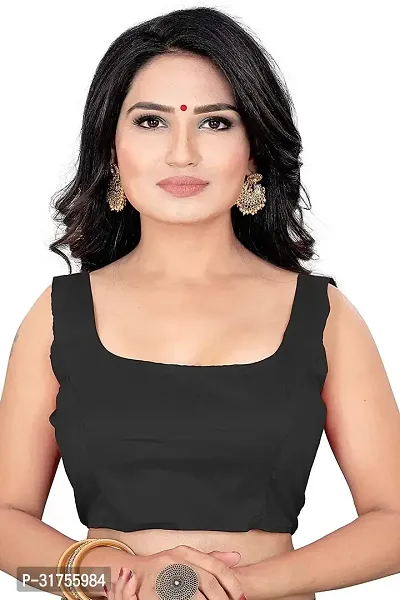 Stylish Black Silk Blend Blouses For Women