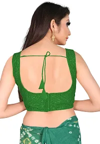 Stylish Green Art Silk Blouses For Women-thumb1