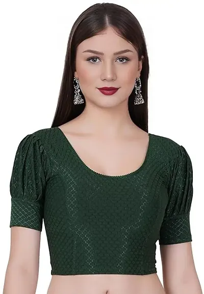 Glamorous Cotton Blend Stitched Blouses 