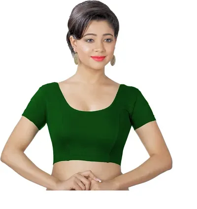 Spandex Women's Readymade Stretchable blouse for saree