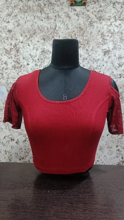 New In Lycra Stitched Blouses