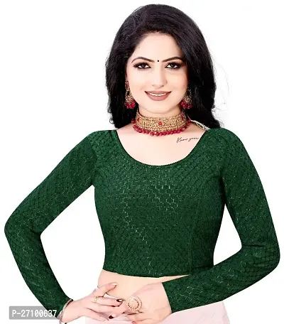 Classic Lycra Stretchable Blouse for Women