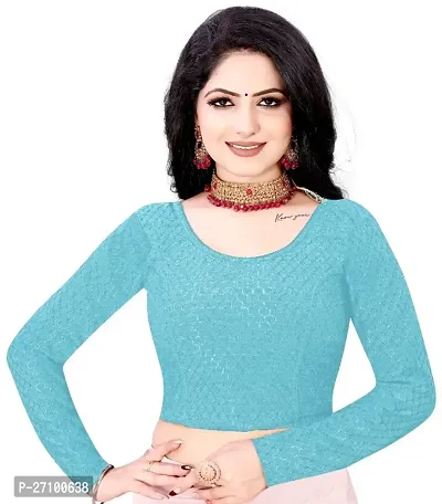 Classic Lycra Stretchable Blouse for Women