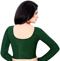 Classic Lycra Stretchable Blouse for Women-thumb1