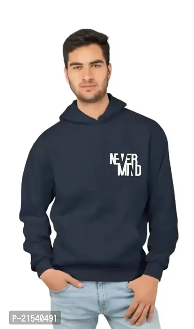 Classic Cotton Printed Hoodie Sweatshirts for Men