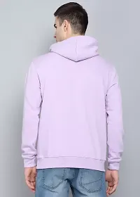 Men Full Sleeve KAKASHI Printed Hooded Sweatshirt (Purple)-thumb1