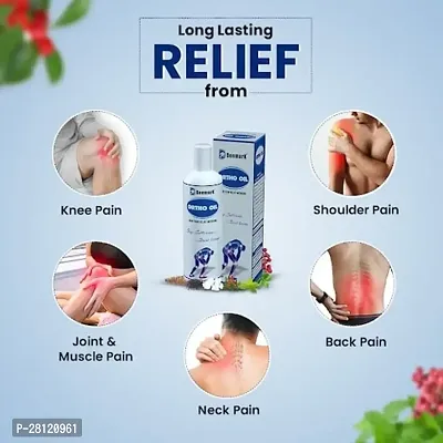 Natural Ortho Oil Pain Relief Oil For Muscle Joint Pain Relief 100% Ayurvedic Pack Of 2-thumb3