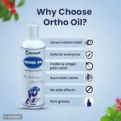 Natural Ortho Oil Pain Relief Oil For Muscle Joint Pain Relief 100% Ayurvedic Pack Of 2-thumb4