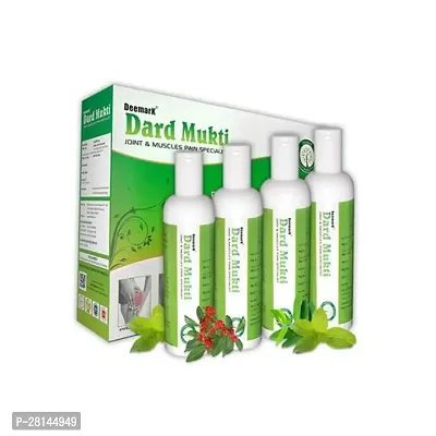 Deemark Dard Mukti Oil For Joint Pain and Muscles Pain Cramps 200ml Pack Of 4