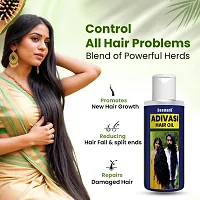 Adivasi Hair Growth Anti Hair fall Control Oil  Pack of 1(100ml)-thumb1