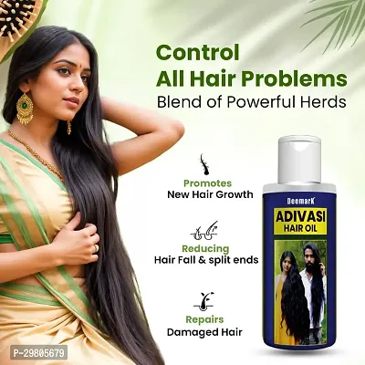 Adivasi Hair Growth Anti Hair fall Control Oil  Pack of 1(100ml)-thumb2