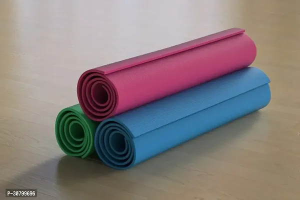 Yoga Mats for Women Men Exercise Mat for Home Workout Gym Anti Slip Yoga Mat (Pack of 3)