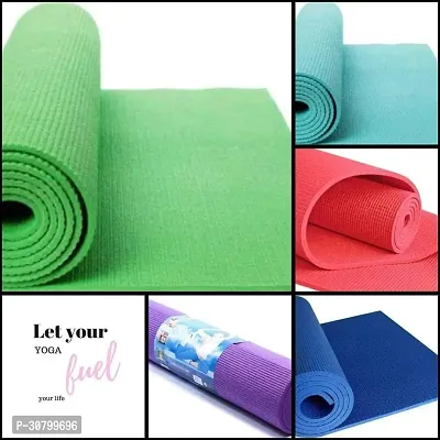 Yoga Mats for Women Men Exercise Mat for Home Workout Gym Anti Slip Yoga Mat (Pack of 3)-thumb3