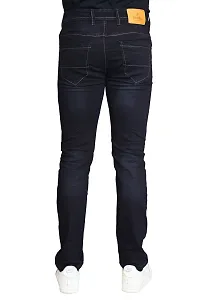 Classic Denim Solid Jeans for Men-thumb3