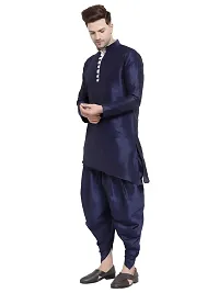 Sydney Heights Men Dupion Silk Kurta and Patiala Dhoti Set-thumb2