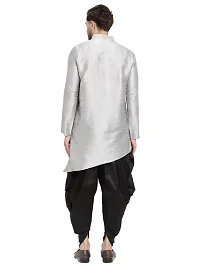 Sydney Heights Men Dupion Silk Kurta and Patiala Dhoti Set-thumb1