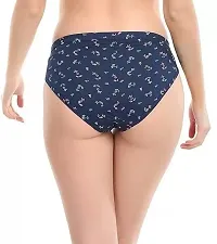 Stylish Cotton Printed Brief for Women, Pack of 4-thumb3