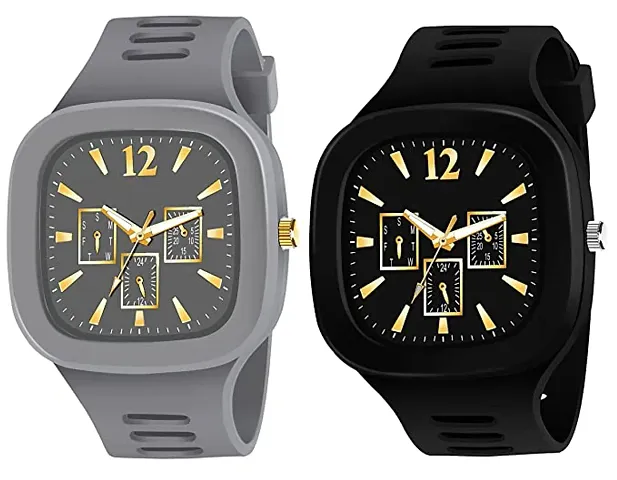 Stylist Digital Watches For Kids Pack Of 2