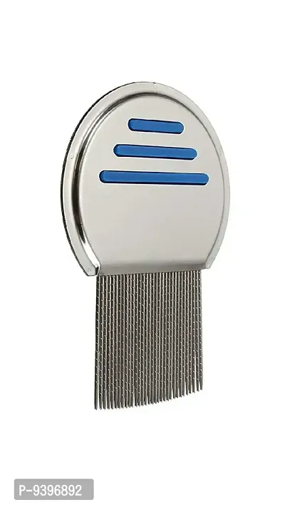 Deejay New Lice Treatment nit Comb with Stainless Steel Metal for lice and nits removal comb for head lice comb