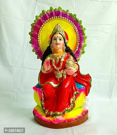 Stylish Multicoloured Marble Laxmi Ji