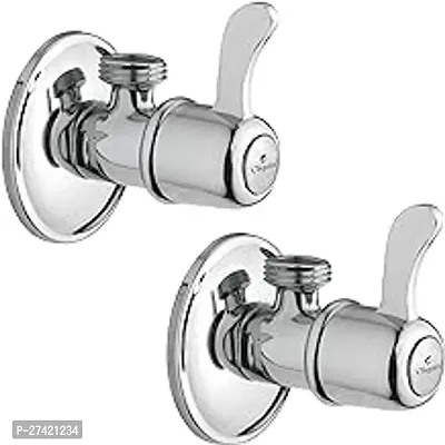 Cliquin Oliver Brass Angle Valve Tap With Wall Flange 2-Piece Set