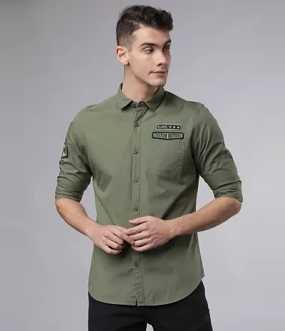 Stylish Regular Fit Long Sleeves Casual Shirt for Men