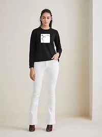 eddlees Women's Cotton Blend Full Sleeves Round Neck Stylish and Trendy Winter Sweatshirt-thumb3