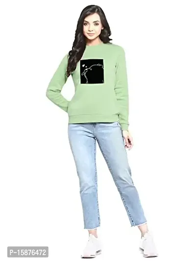 eddlees Women's Cotton Blend Full Sleeves Round Neck Stylish and Trendy Winter Sweatshirt-thumb4