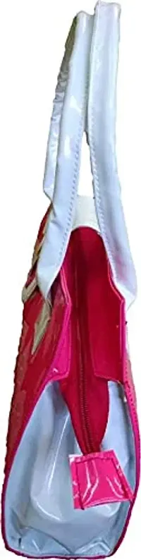 Shahana Women Pink Handheld Bag for Office  College-thumb1