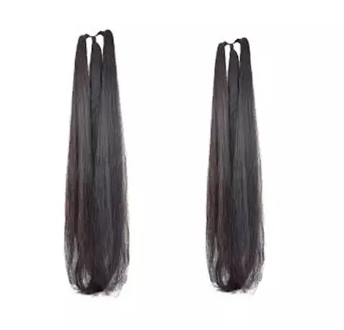 30 INCH HAIR CHOTI EXTENTION /Synthetic Hair Extensions Parandi Choti Hair For Women Artificial Choti Hair Choti Extension Hair Accessories | For Women girls PACK OF 2