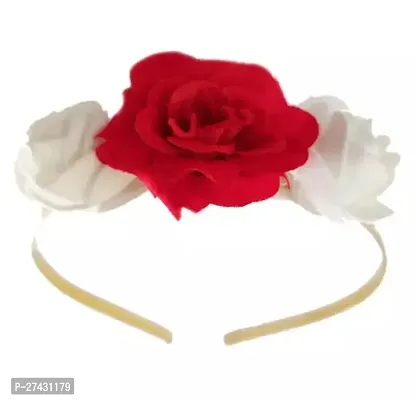 Artificial Hair style accessories Hair Flower Tiara Hair Band Belt For kids Girls Party PACK OF 1-thumb0