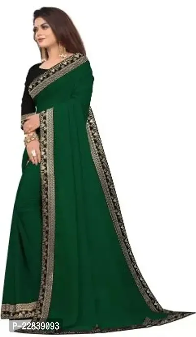 Stylish Fancy Designer Georgette Saree With Blouse Piece For Women-thumb2