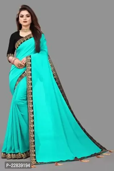 Stylish Fancy Designer Georgette Saree With Blouse Piece For Women