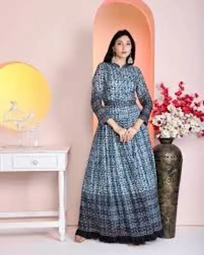 Best Selling Cotton Silk Ethnic Gowns 