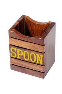 Useful Wooden Holder Stand For Spoons-thumb2