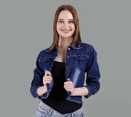 Elegant Solid Jackets For Women